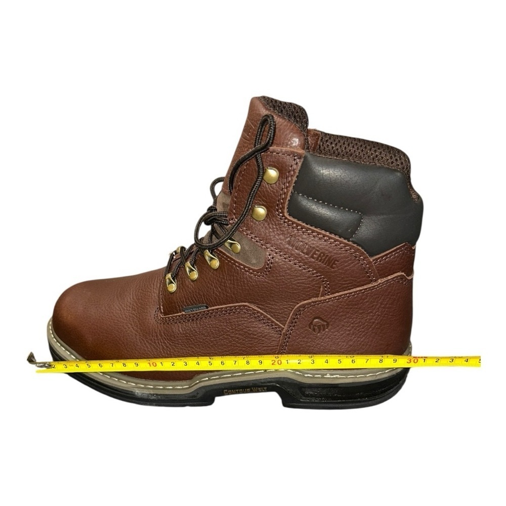 Men’s Wolverine Darco 6” Steel Toe Work Boots W02406 – Brown Leather Size 12 EW - Picture 11 of 15